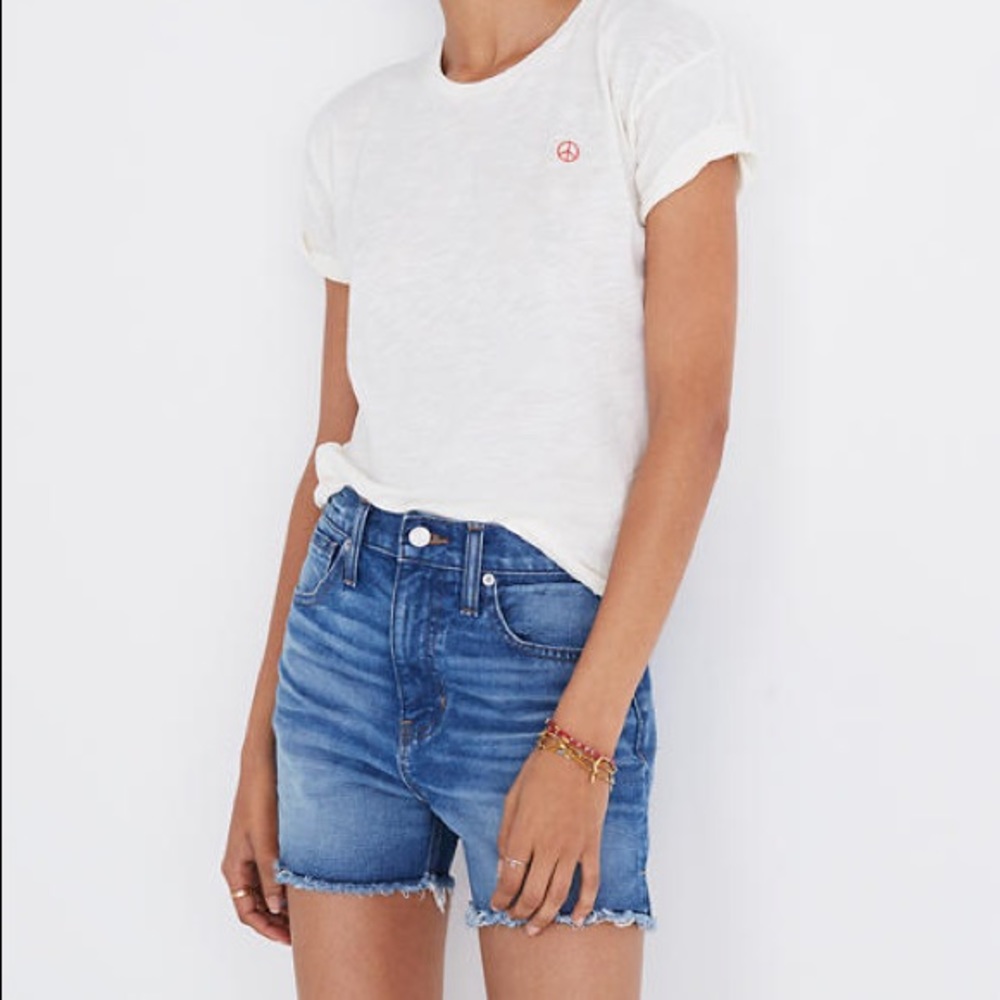 Madewell The Perfect Jean Shorts - Run Big